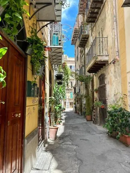Triscele House - Corrieri Lägenhet Palermo